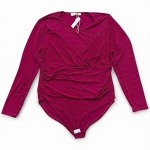 Grace Fuchsia Sparkle Top